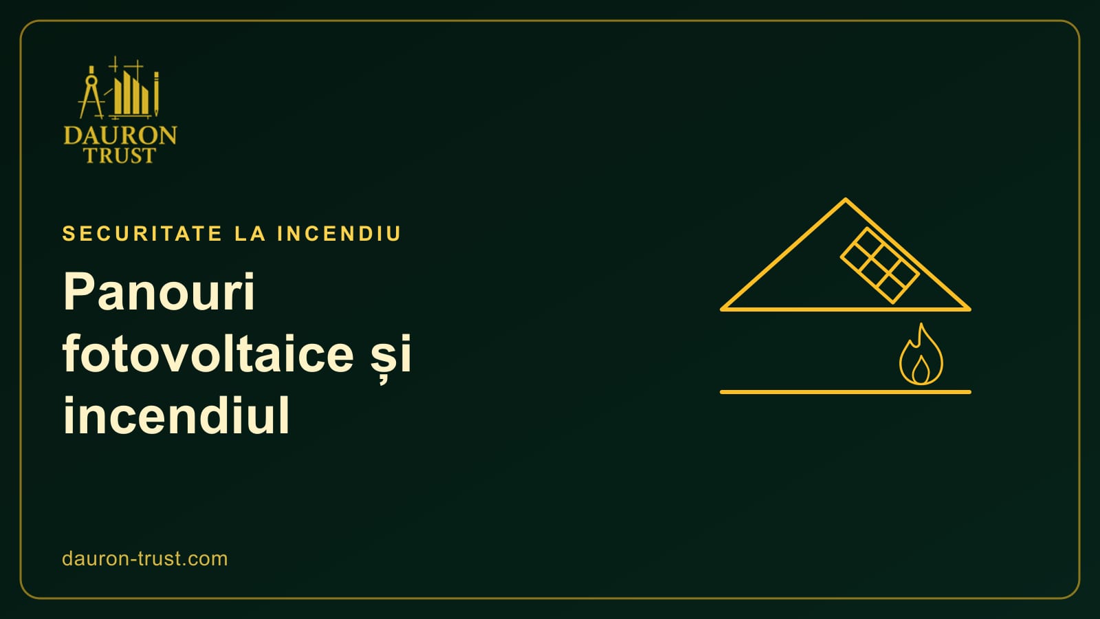 Acoperiș cu panou fotovoltaic și flacără, pentru securitatea la incendiu